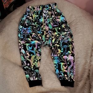 Club exx mushroom reflective pants Dolls kill